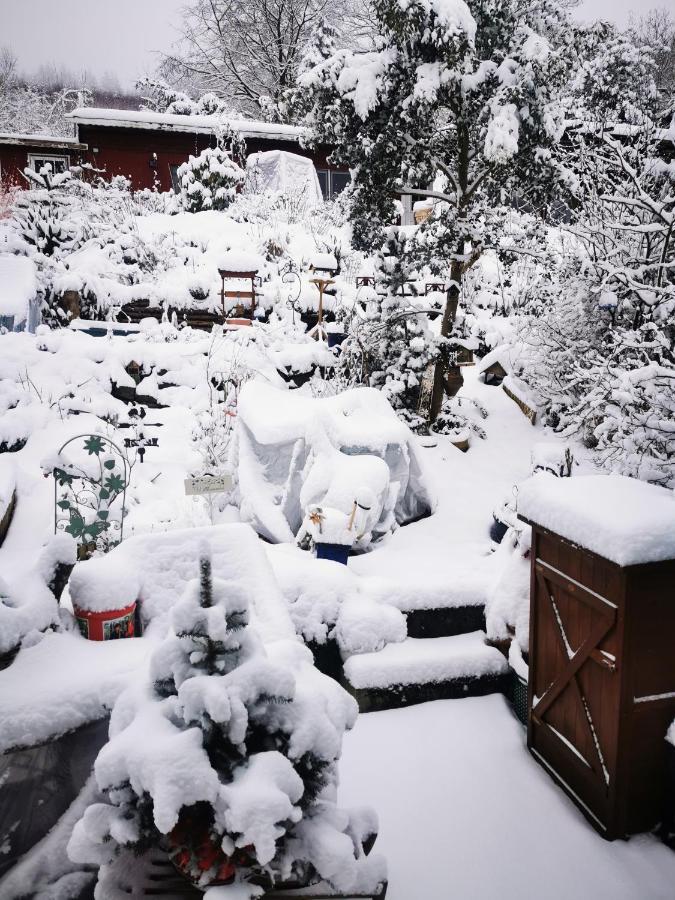 Ferienhaus Mit Riesen Garten, Drei Terrassen, Toller Aussicht Am Waldrand, Auch Als Monteur-Wohnung Hemer Eksteriør bilde